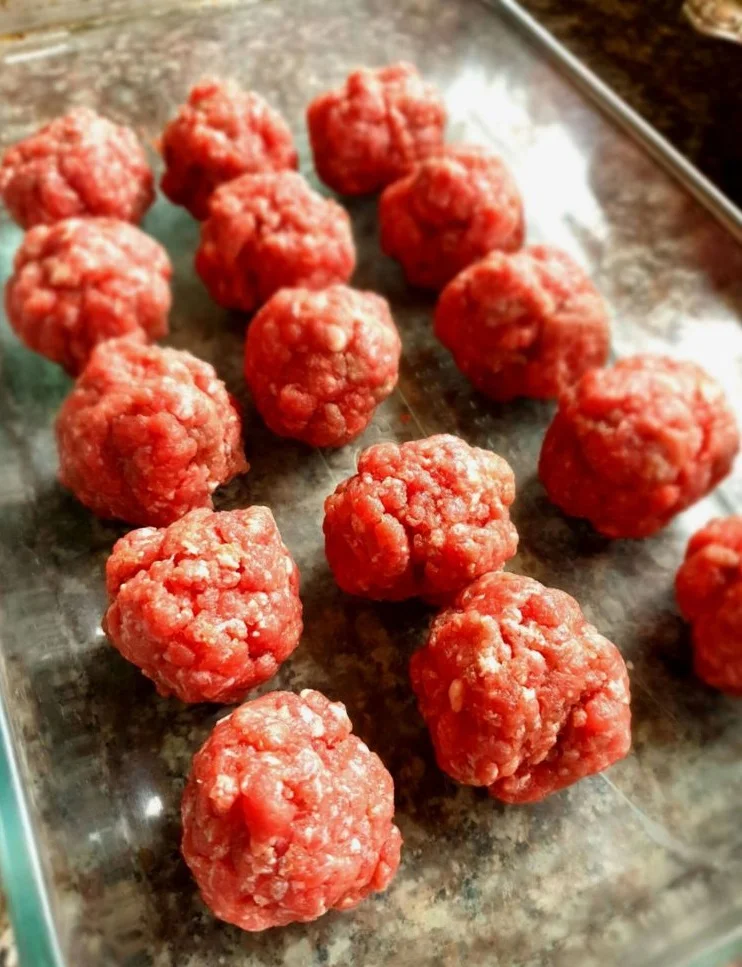 Carnivore Meatballs with Mozzarella and Parmesan